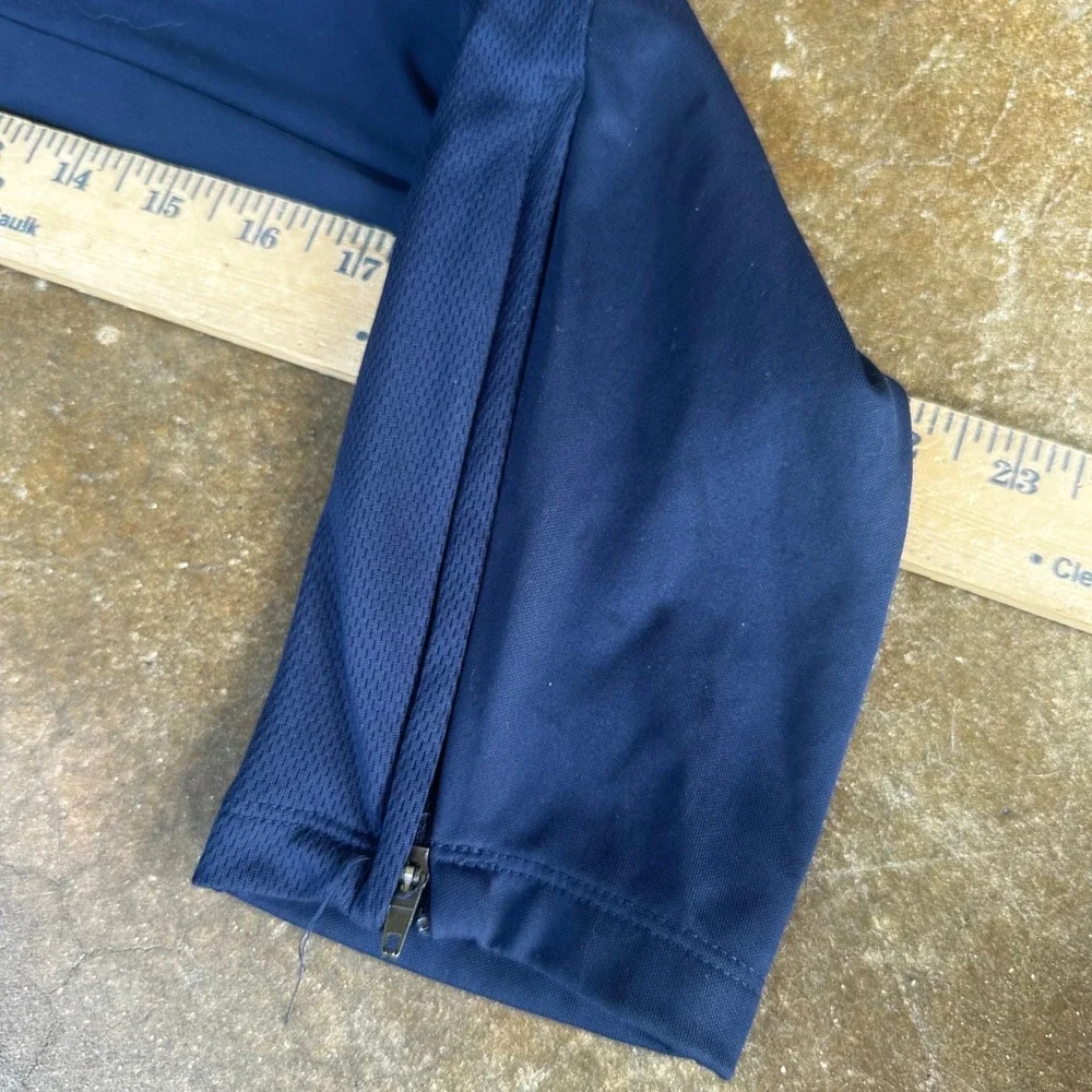Nike Track Pants Mens Small Navy Blue Excellent Dri-FIT Soccer Training Joggers